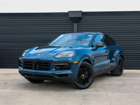 Blue 2025 Porsche Cayenne Coupe for sale in Austin, TX