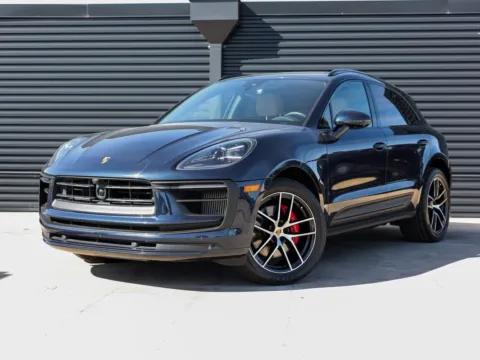 Blue 2022 Porsche Macan S for sale in Austin, TX