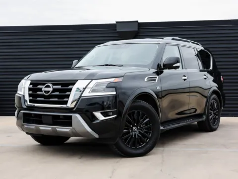 Black 2021 Nissan Armada SL for sale in Austin, TX