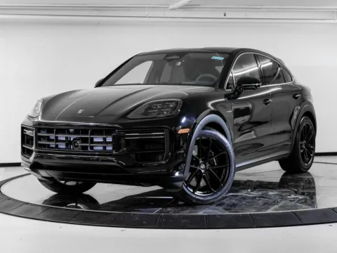 Black 2026 Porsche Cayenne Turbo E-Hybrid for sale in Austin, TX