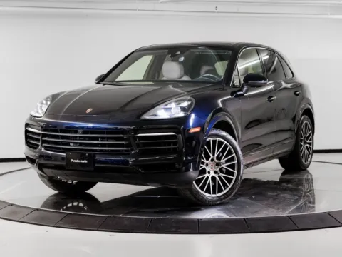Blue 2022 Porsche Cayenne Platinum Edition for sale in Austin, TX