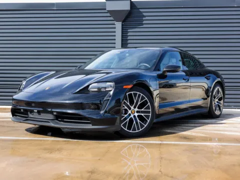 Black 2024 Porsche Taycan for sale in Austin, TX