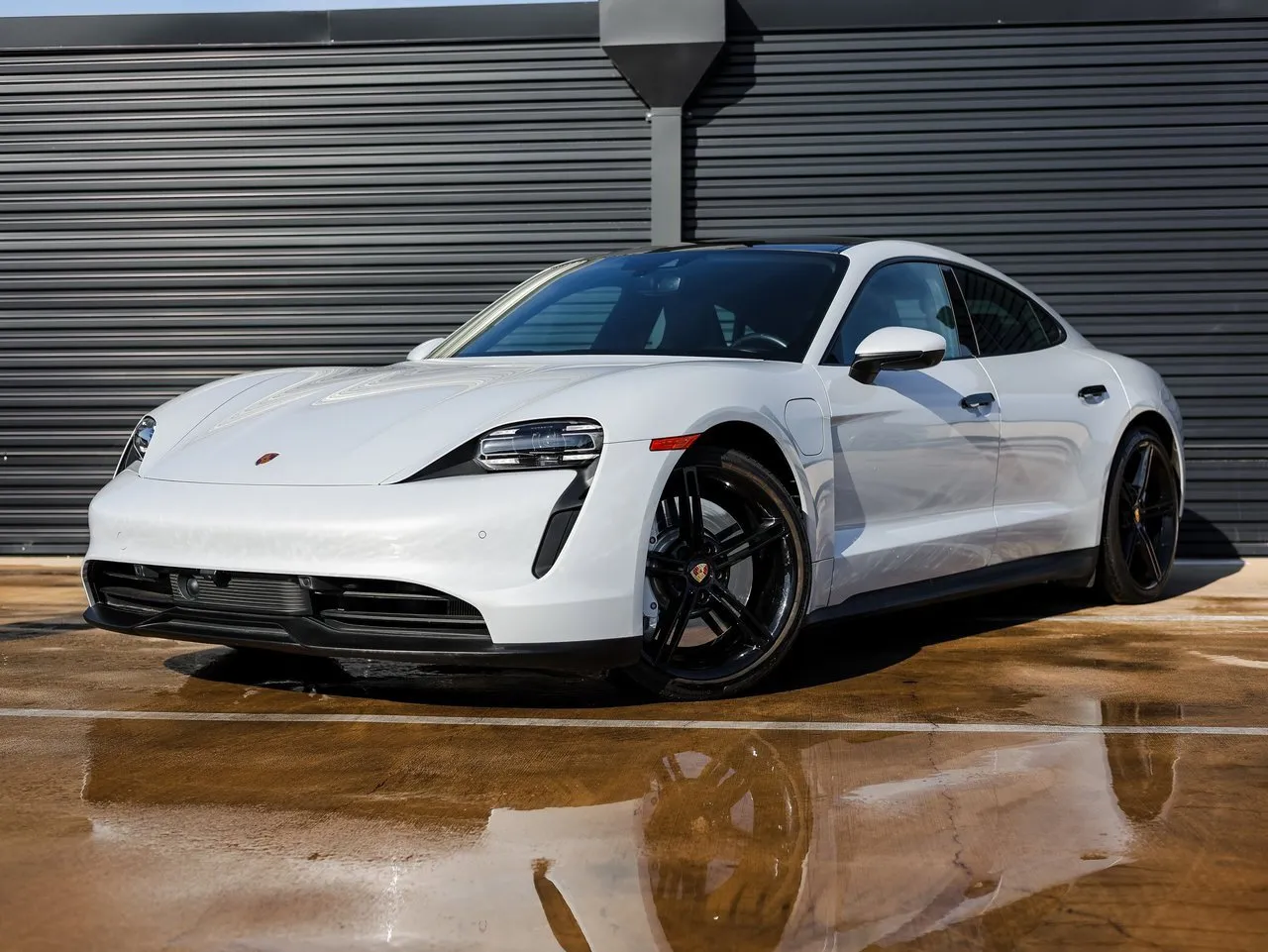 Gray 2024 Porsche Taycan for sale in Austin, TX