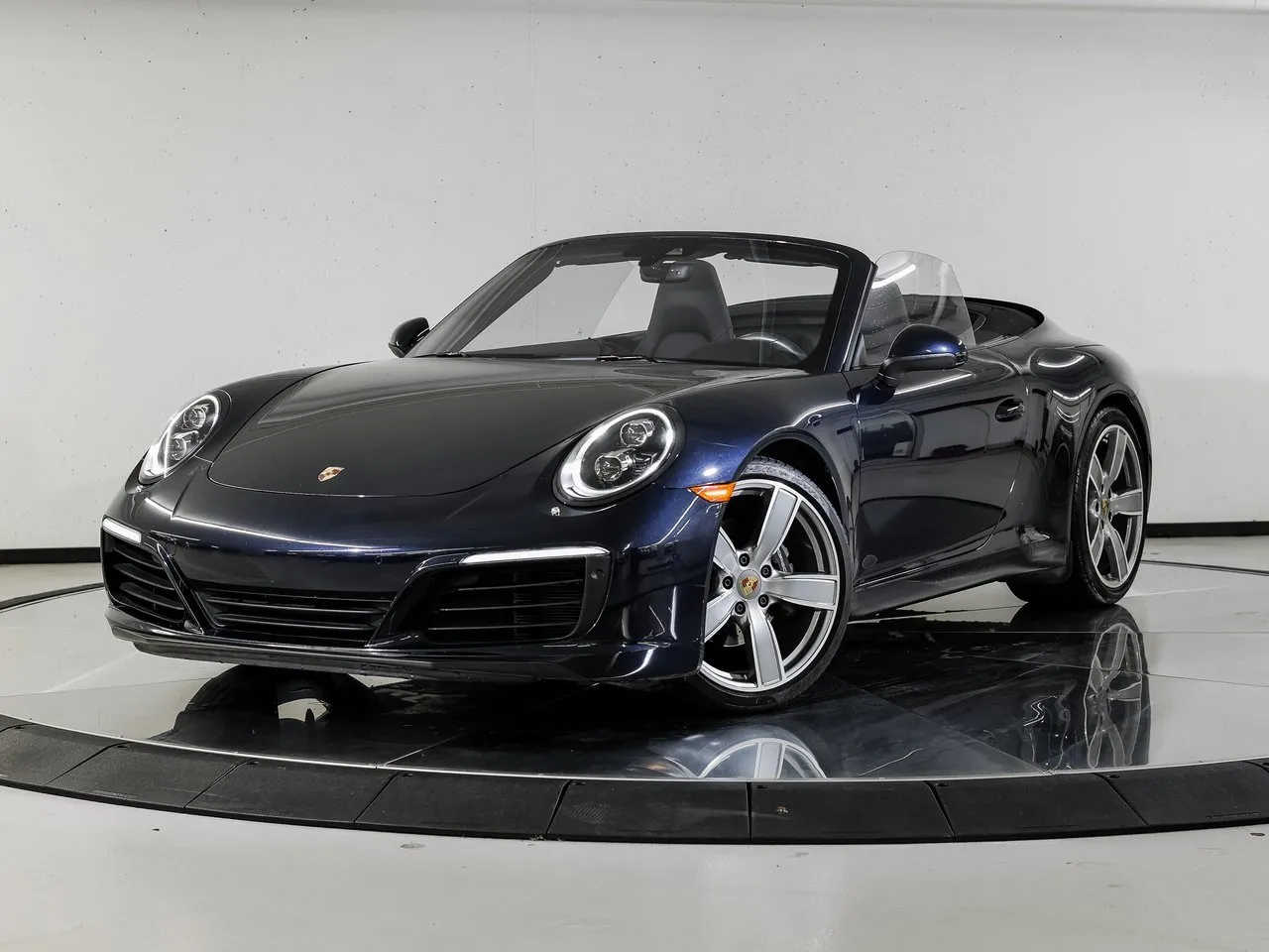 Blue 2017 Porsche 911 Carrera 4 for sale in Austin, TX