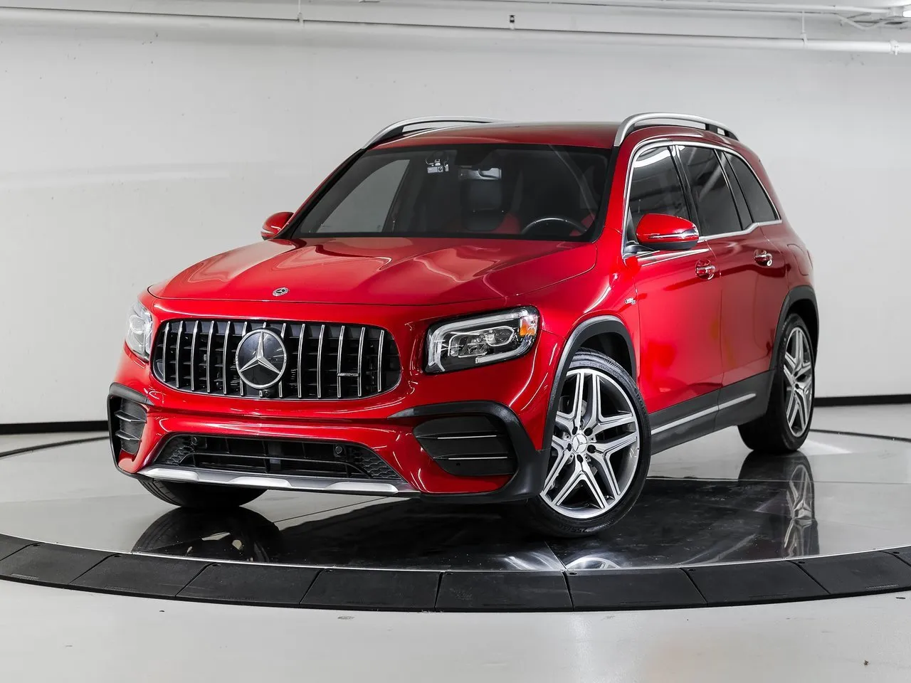 Red 2021 Mercedes-Benz GLB AMG GLB 35 for sale in Austin, TX