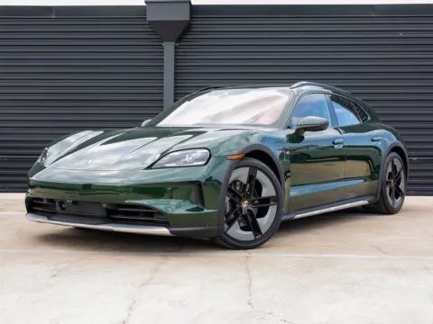 Green 2025 Porsche Taycan 4 for sale in Austin, TX