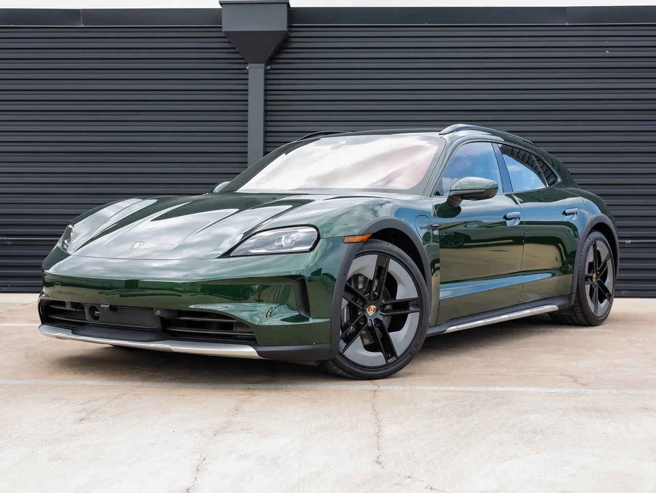 Green 2025 Porsche Taycan 4 for sale in Austin, TX