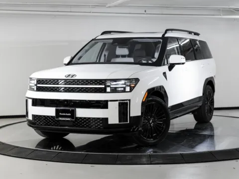 White 2025 Hyundai Santa Fe Hybrid Calligraphy for sale in Austin, TX