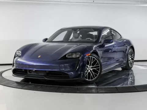 Blue 2023 Porsche Taycan 4S for sale in Austin, TX