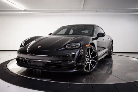 Black 2022 Porsche Taycan for sale in Austin, TX