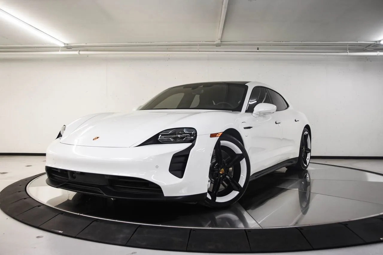 White 2024 Porsche Taycan GTS for sale in Austin, TX
