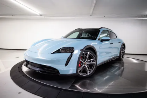 Purple 2022 Porsche Taycan 4S for sale in Austin, TX