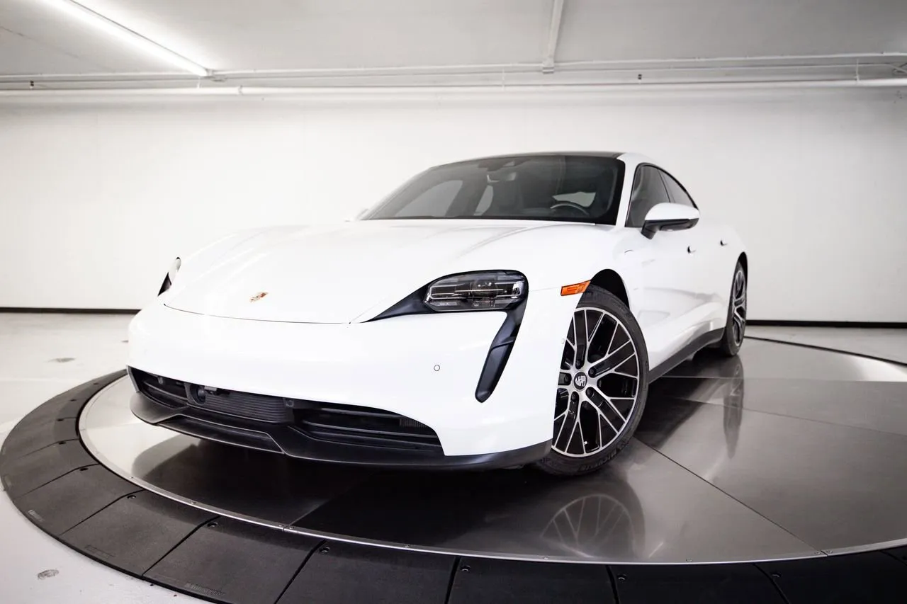White 2023 Porsche Taycan for sale in Austin, TX