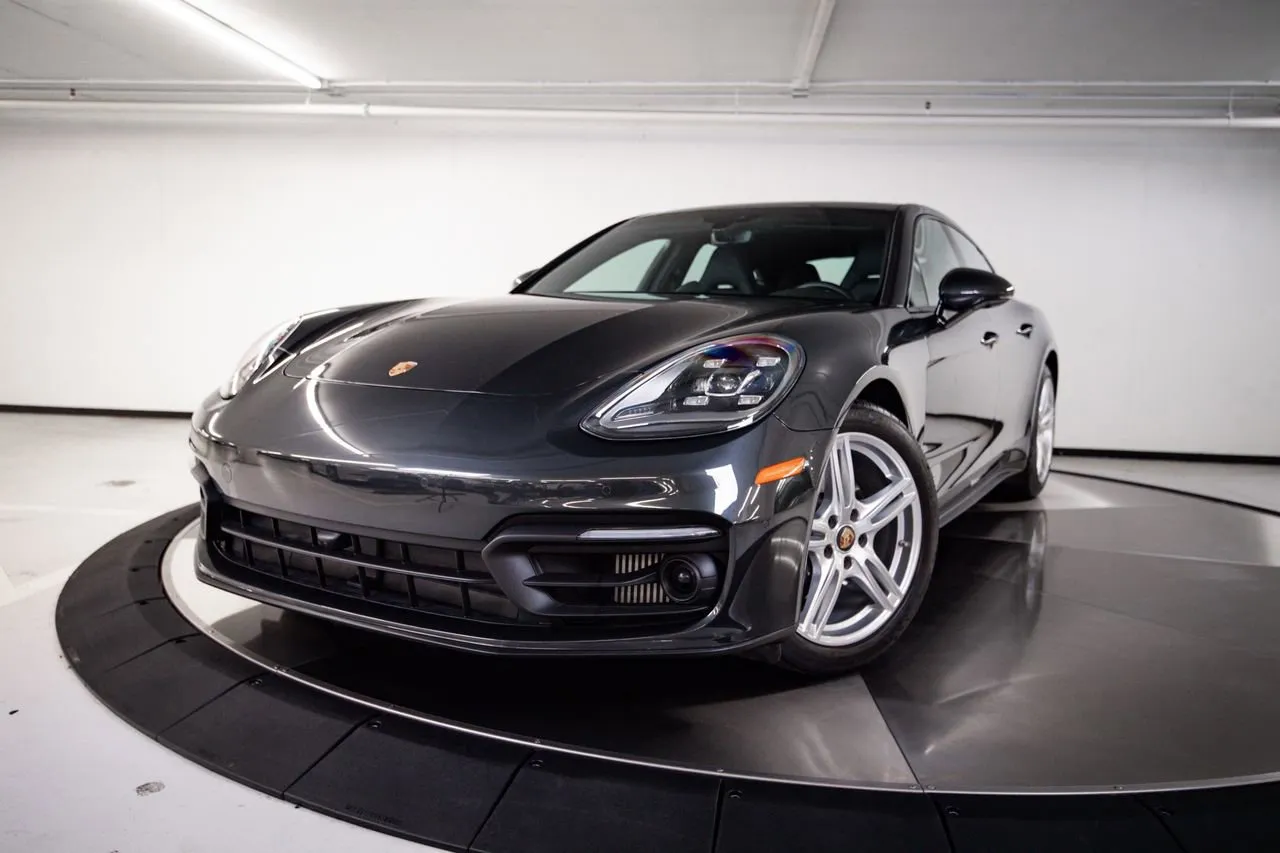 Gray 2023 Porsche Panamera 4 Platinum Edition for sale in Austin, TX