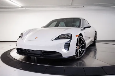 Gray 2023 Porsche Taycan for sale in Austin, TX