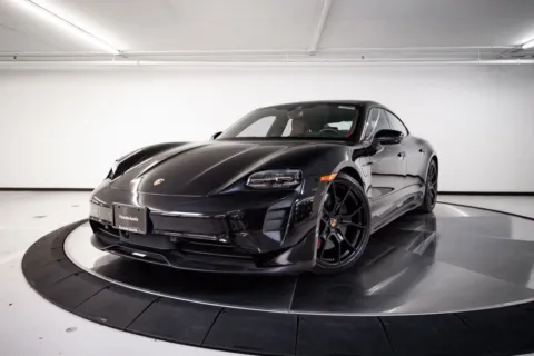 Black 2023 Porsche Taycan GTS for sale in Austin, TX