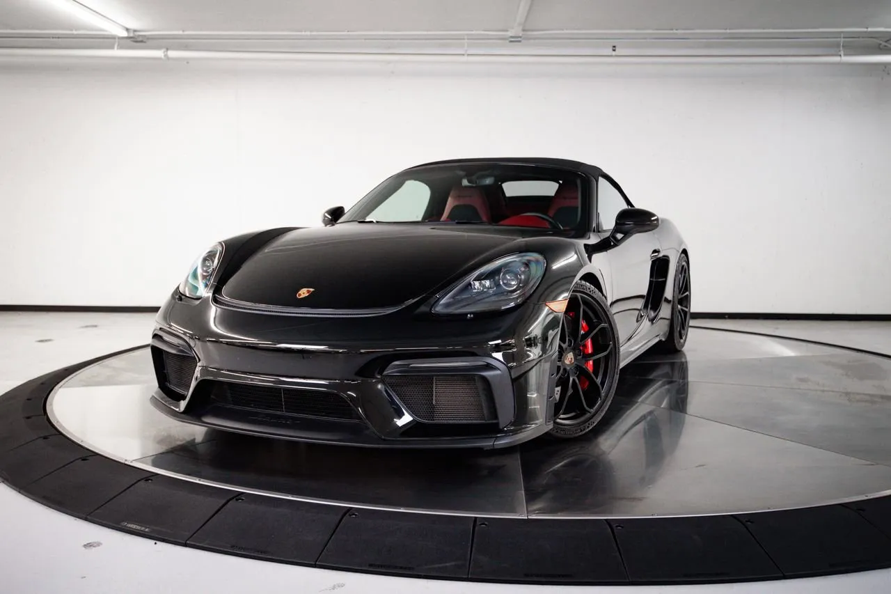 Black 2023 Porsche 718 Spyder for sale in Austin, TX