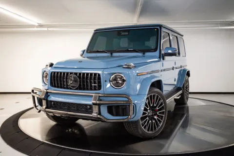 Blue 2025 Mercedes-Benz G-Class AMG G 63 for sale in Austin, TX