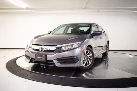 Gray 2017 Honda Civic Sedan EX for sale in Austin, TX