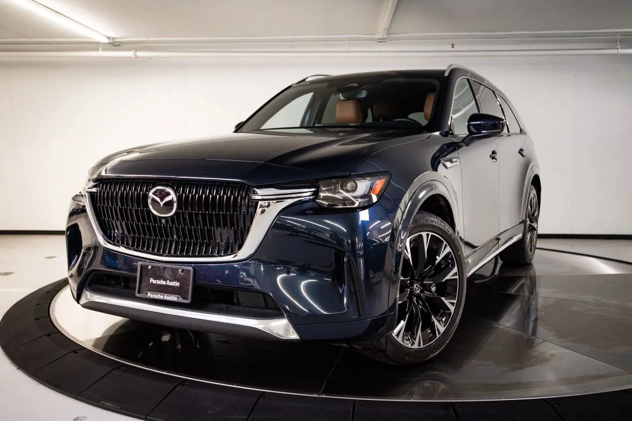 Blue 2024 Mazda CX-90 3.3 Turbo S Premium Plus for sale in Austin, TX