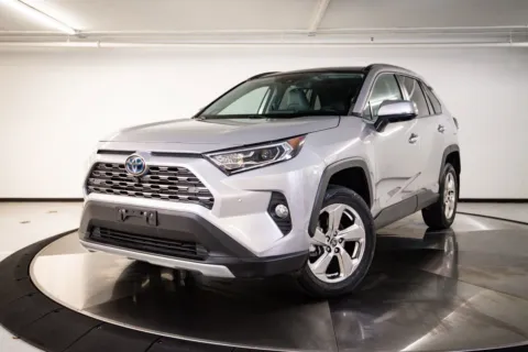 Silver 2021 Toyota RAV4 Hybrid Limited for sale in Austin, TX