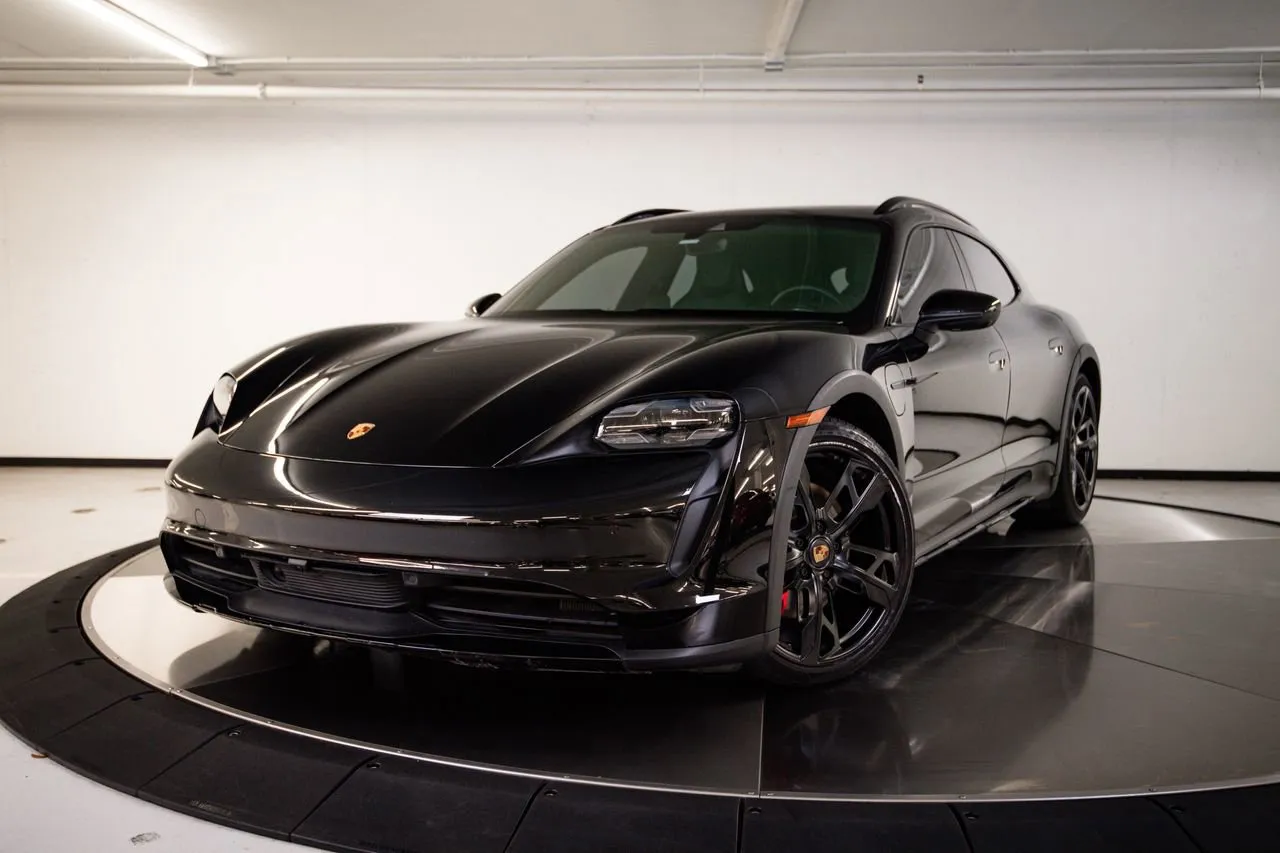 Black 2024 Porsche Taycan 4S for sale in Austin, TX