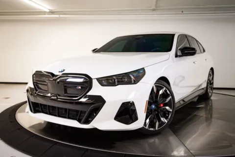 White 2024 BMW i5 M60 for sale in Austin, TX