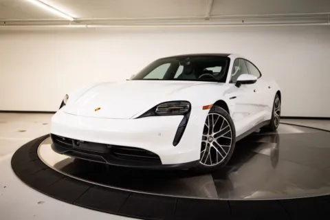 White 2024 Porsche Taycan for sale in Austin, TX