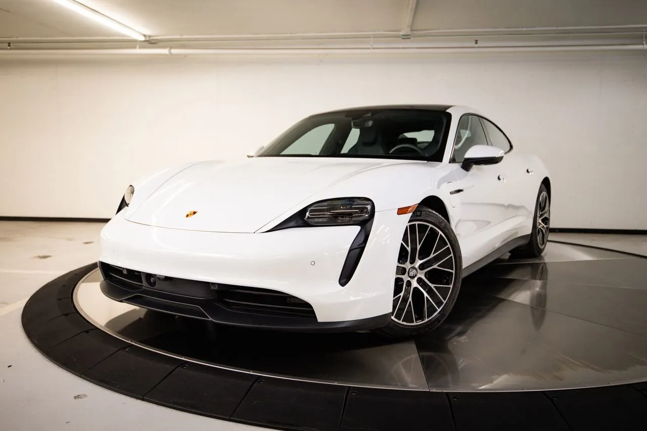 White 2024 Porsche Taycan for sale in Austin, TX