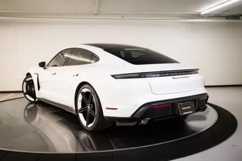 Another view of 2021 Porsche Taycan Turbo S for sale in Austin, TX at Porsche Austin