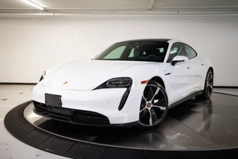 White 2024 Porsche Taycan for sale in Austin, TX