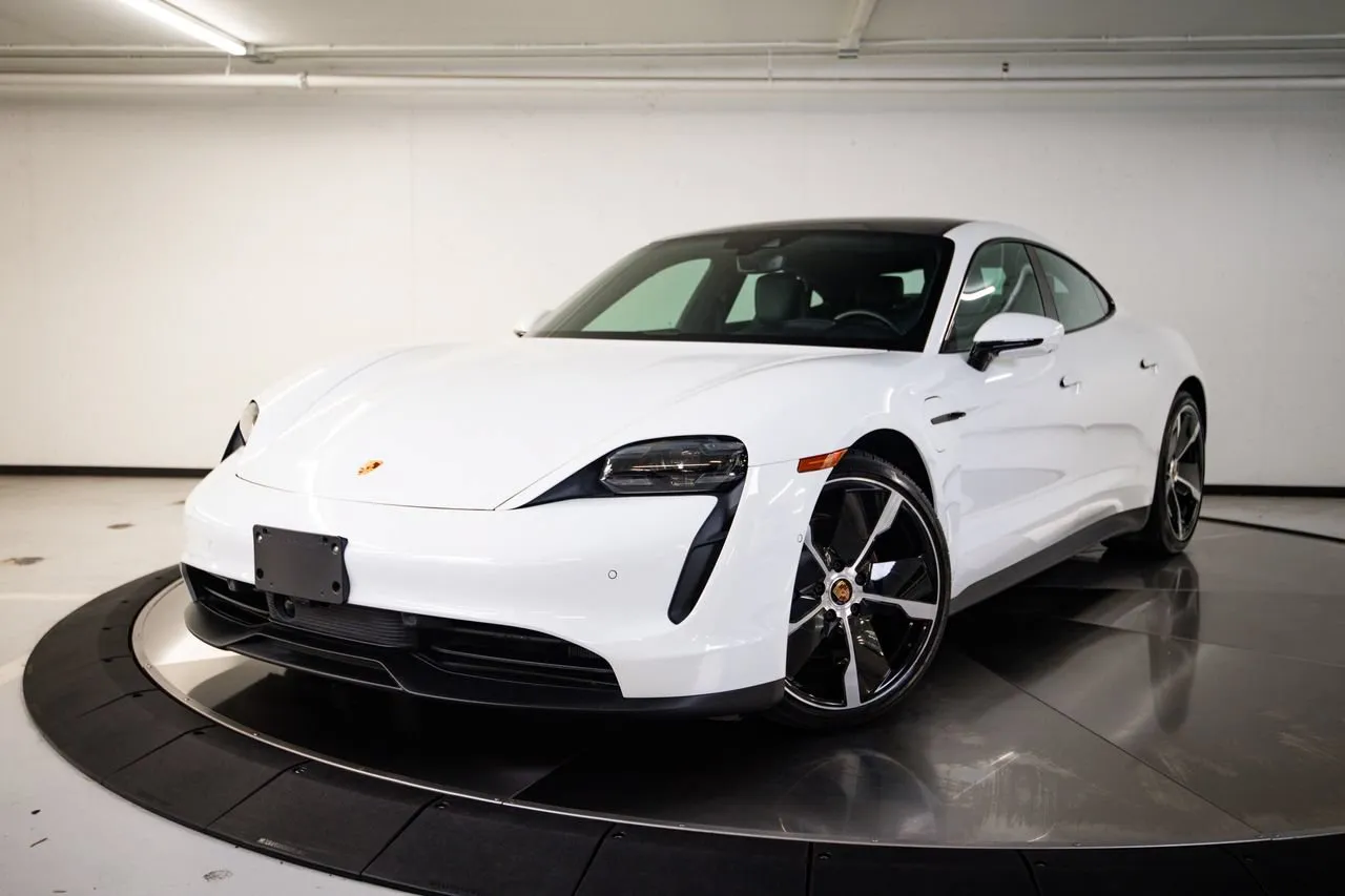 White 2024 Porsche Taycan for sale in Austin, TX