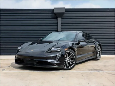 Black 2022 Porsche Taycan for sale in Austin, TX