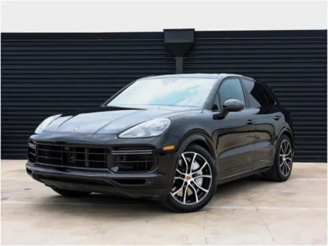 Black 2022 Porsche Cayenne Turbo for sale in Austin, TX