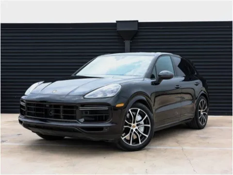 Black 2022 Porsche Cayenne Turbo for sale in Austin, TX