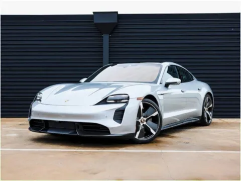 Silver 2020 Porsche Taycan Turbo S for sale in Austin, TX