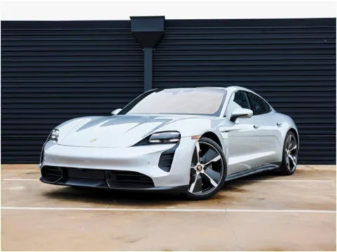 Silver 2020 Porsche Taycan Turbo S for sale in Austin, TX