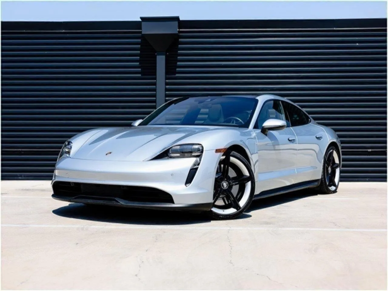 Silver 2022 Porsche Taycan for sale in Austin, TX