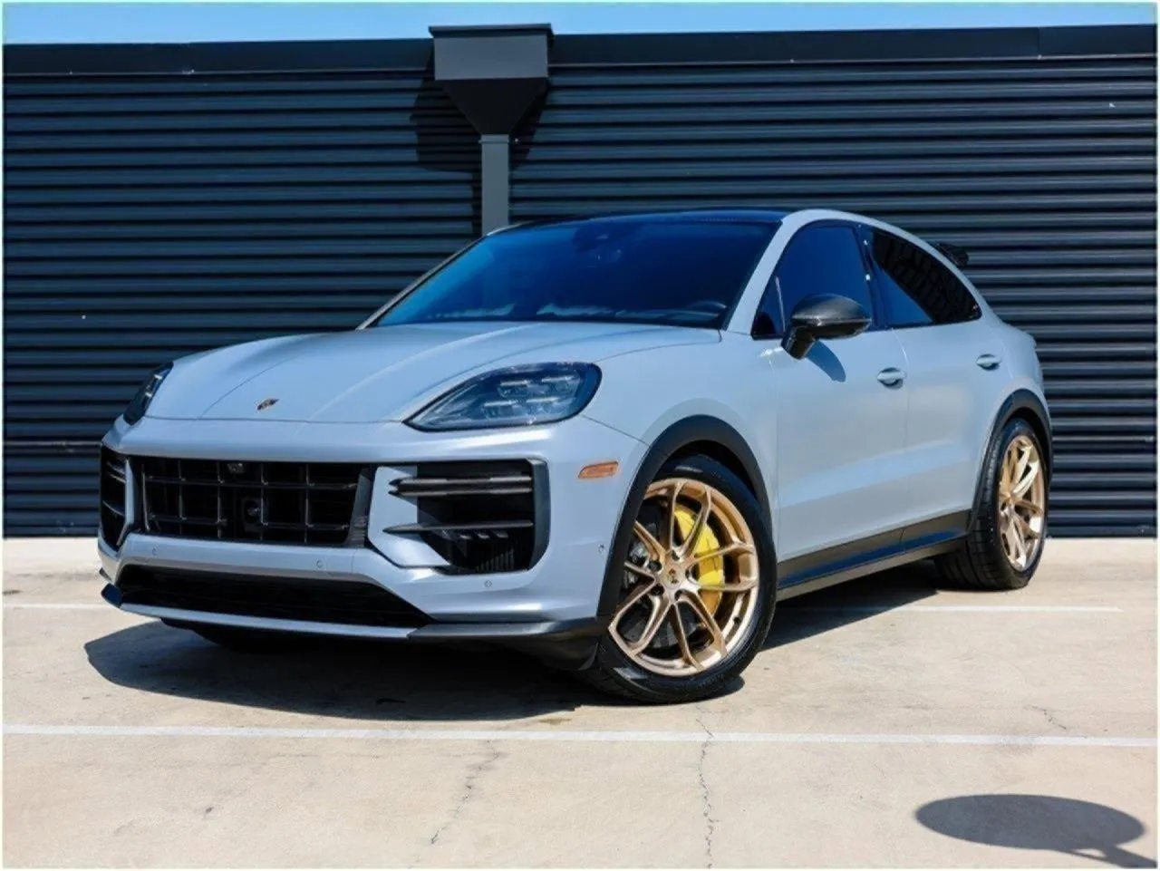 Gray 2024 Porsche Cayenne Turbo GT for sale in Austin, TX