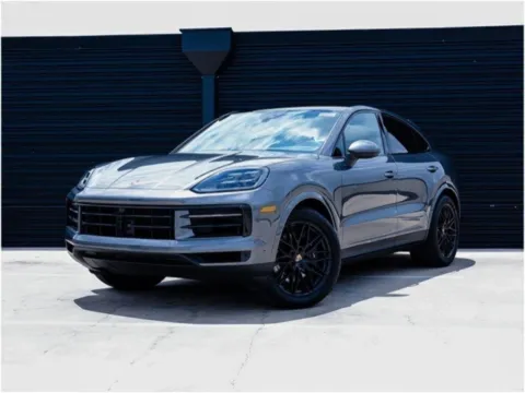 Gray 2025 Porsche Cayenne Coupe for sale in Austin, TX