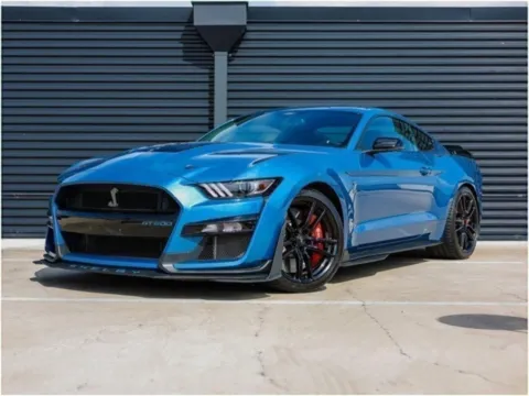 Blue 2021 Ford Mustang Shelby GT500 for sale in Austin, TX