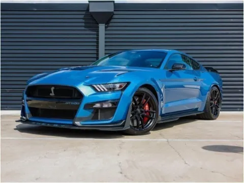 Blue 2021 Ford Mustang Shelby GT500 for sale in Austin, TX