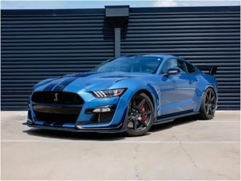 Blue 2021 Ford Mustang Shelby GT500 for sale in Austin, TX