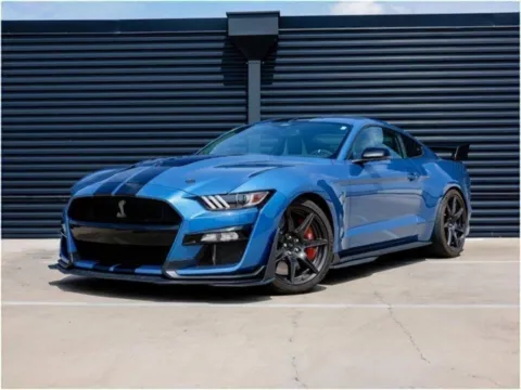 Blue 2021 Ford Mustang Shelby GT500 for sale in Austin, TX