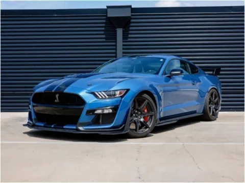 Blue 2021 Ford Mustang Shelby GT500 for sale in Austin, TX