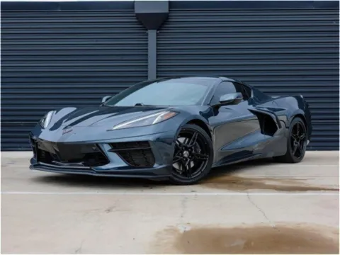 Gray 2021 Chevrolet Corvette 3LT for sale in Austin, TX