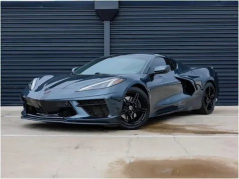 Gray 2021 Chevrolet Corvette 3LT for sale in Austin, TX