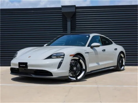 Gray 2022 Porsche Taycan 4S for sale in Austin, TX