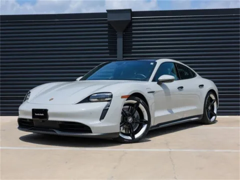 Gray 2022 Porsche Taycan 4S for sale in Austin, TX