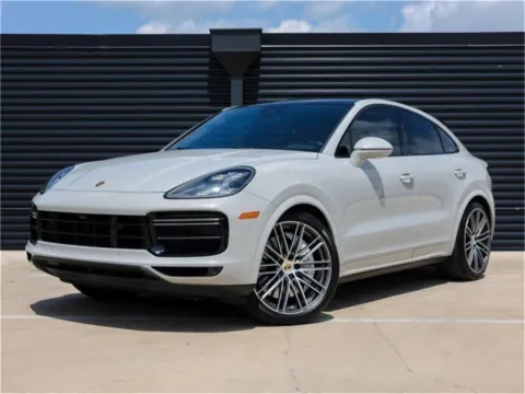 Gray 2022 Porsche Cayenne Turbo for sale in Austin, TX